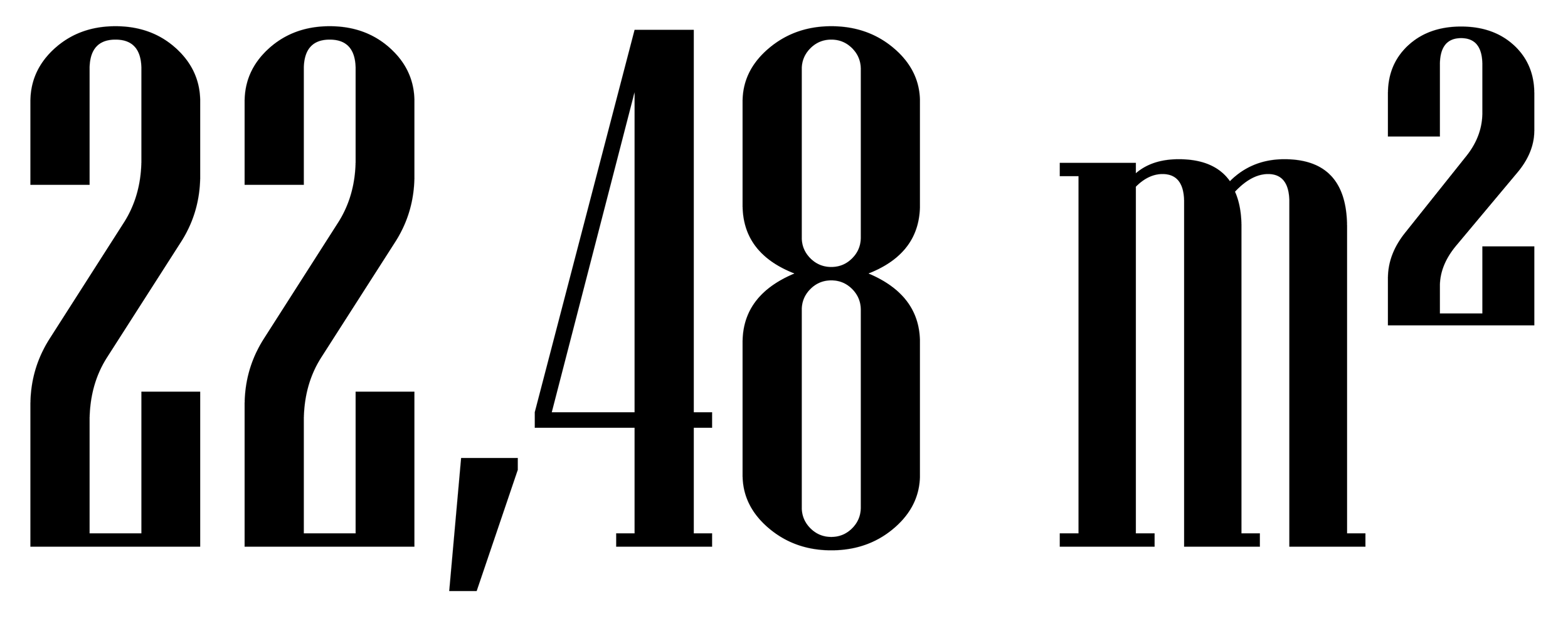 22,48 m²
