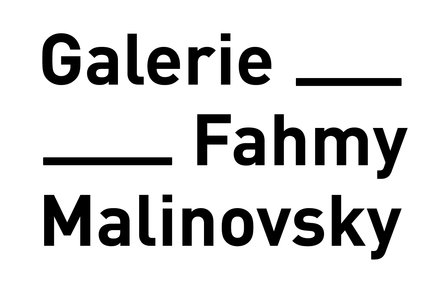 Galerie Fahmy Malinovsky