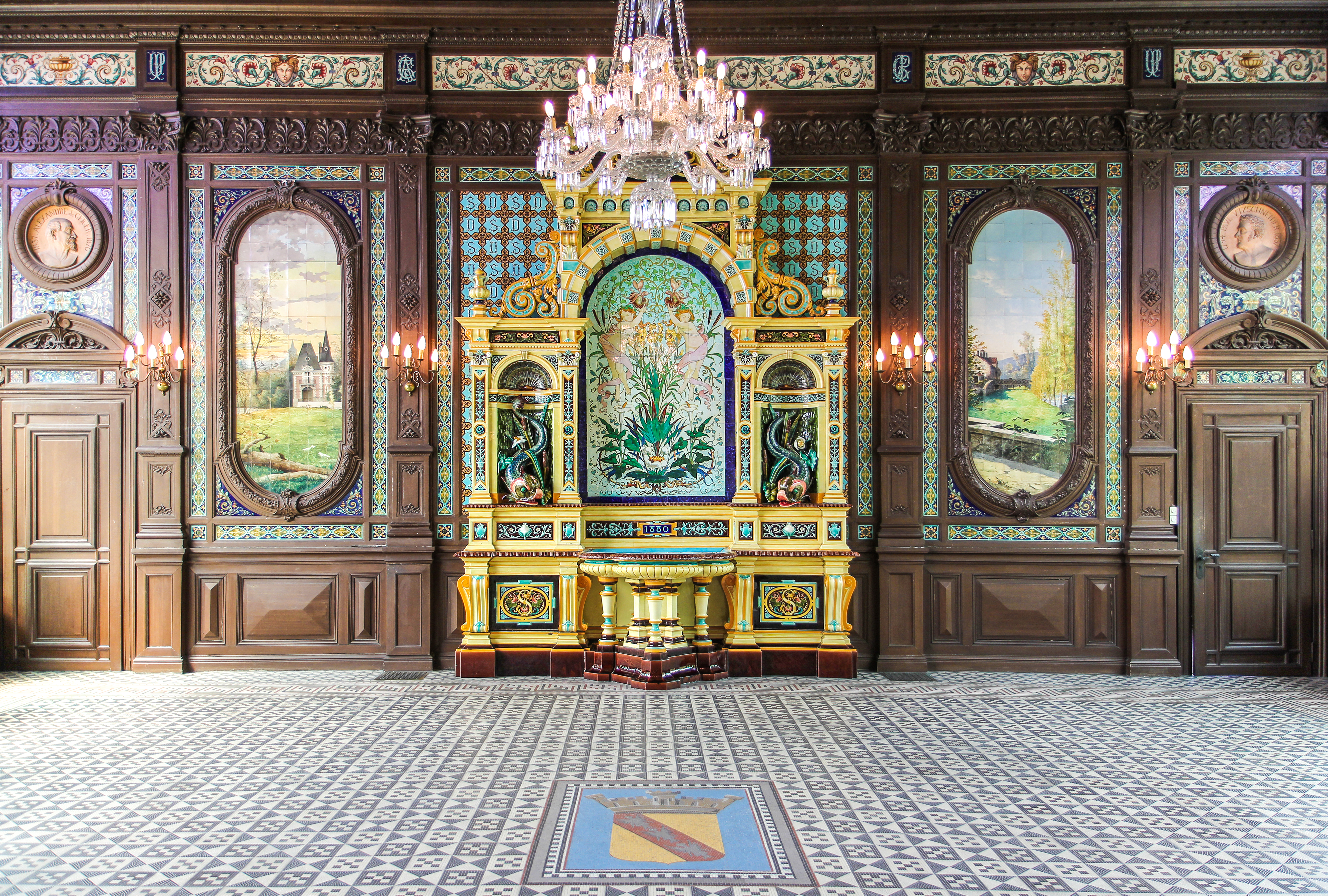 Musée de la Faïence de Sarreguemines - Jardin d'Hiver